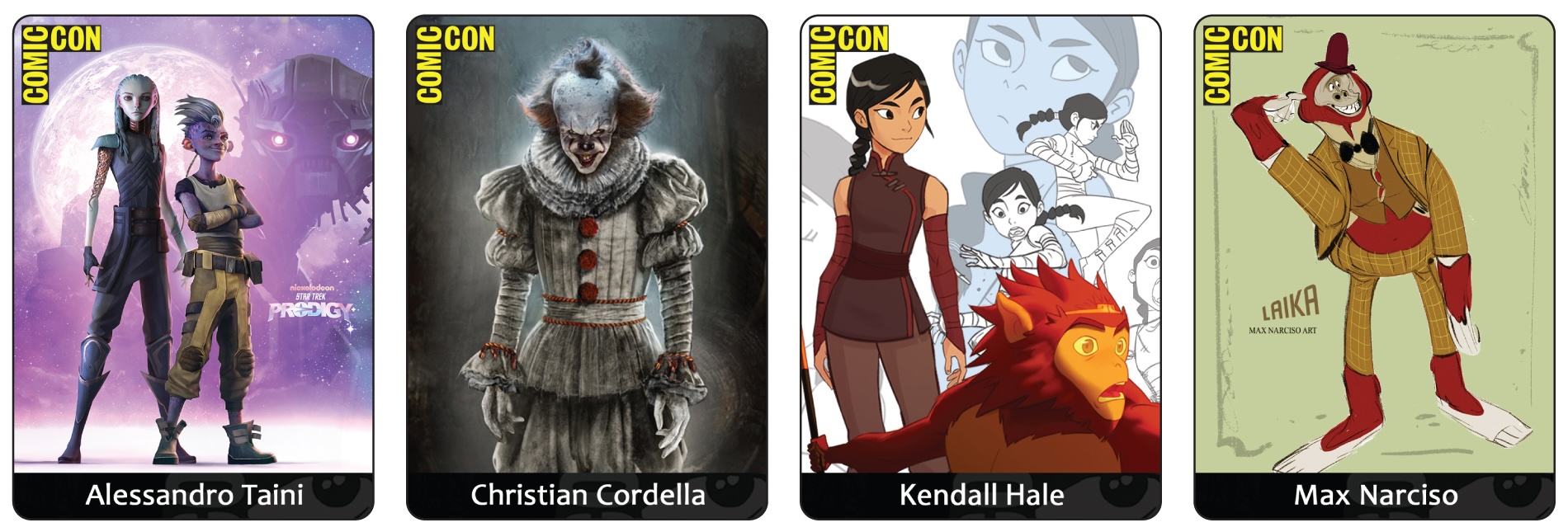 Comic-Con Collector Card Art